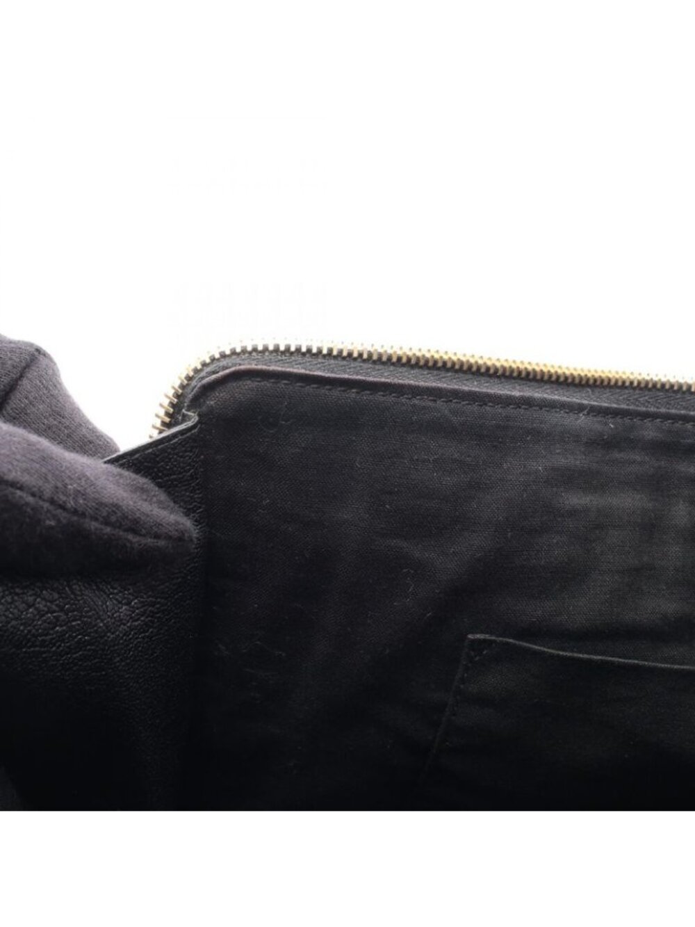 Balenciaga Clutch Classic Metallic Edge Black Leather - Picture 6 of 7
